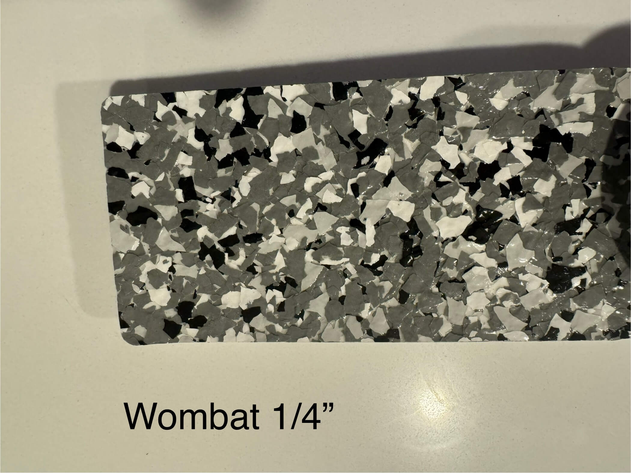 Wombat 1/4 inch flake